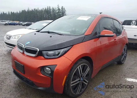 2014 BMW I3 Base W/Range Extender z USA, uszkodzony, nr VIN WBY1Z4C55EV277793